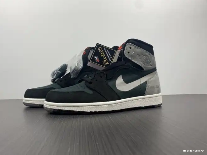 MaikeSneakers Grey Jordan Black Element Retro 1 Gore-Tex Particle High DB2889-001 0520